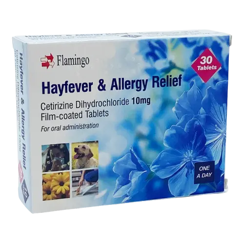 Cetirizine 10mg Tablets - 30 Tablets - Allergy and OTC Hay Fever