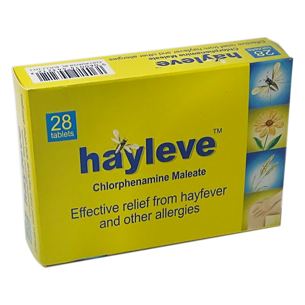 Chlorphenamine maleate 4mg Tablets - 28 Tablets - Allergy and OTC Hay Fever