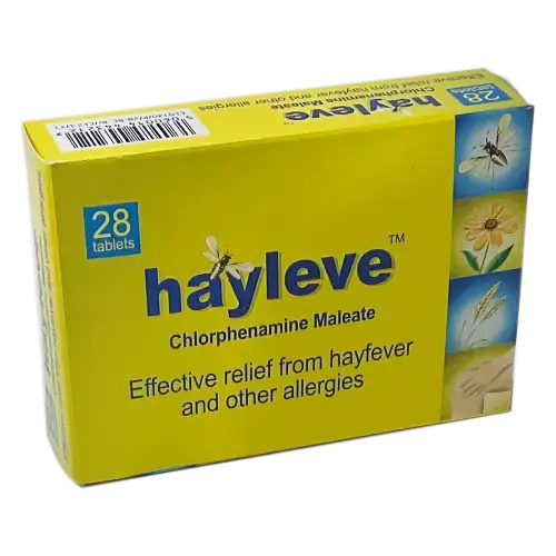Chlorphenamine Maleate 4Mg Tablets - 28 Tablets hayleve