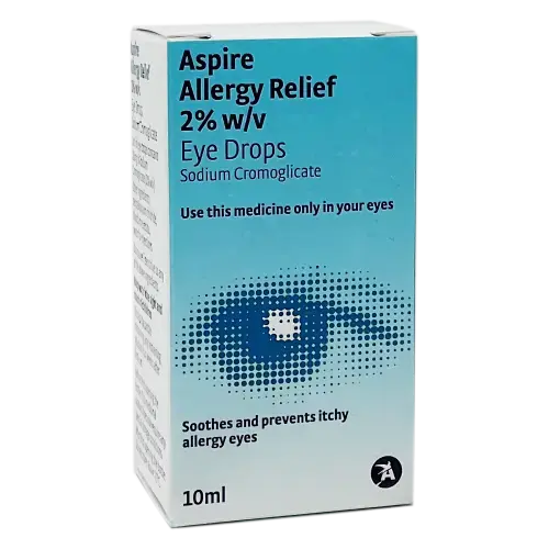 Sodium Cromoglicate 2% 10ml Eye Drops - Under £5 Pharmacy Essentials