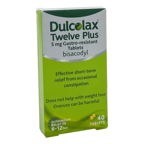 Dulcolax Twelve Plus 5Mg Tablets 40 Tablets