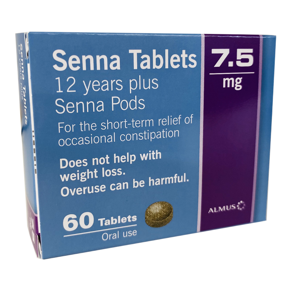 Buy Senna 60 Tablets Constipation Online Pharmacy UK