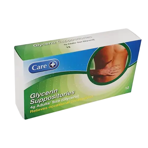 Glycerin Suppositories - Constipation