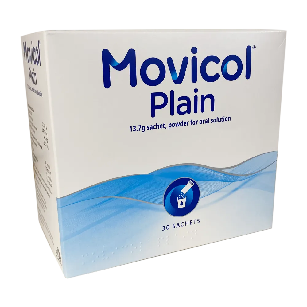 Movicol Plain Sachets - 30 Sachets New