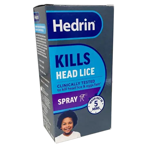 Hedrin Wash-Out Spray New was Hedrin Once Spray