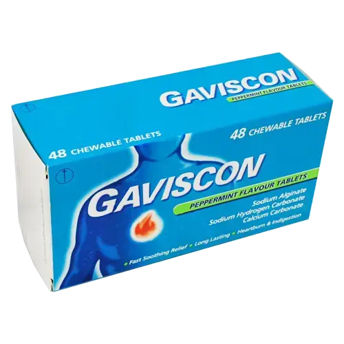 Gaviscon Peppermint Tablets - Indigestion