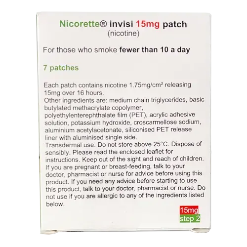 Nicorette InvisiPatch - Smoking