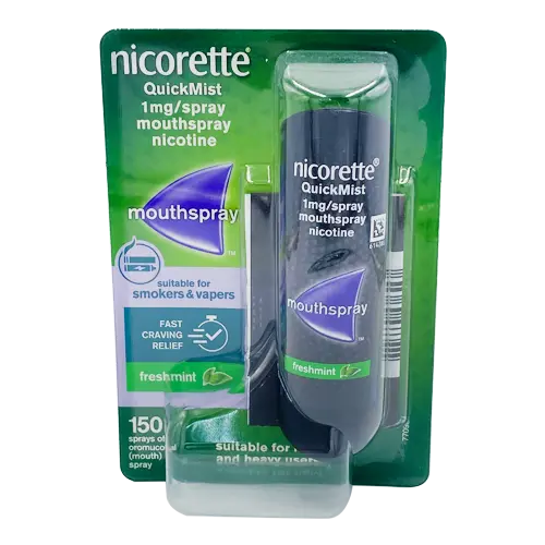 Nicorette Quickmist Freshmint Single 150 Sprays