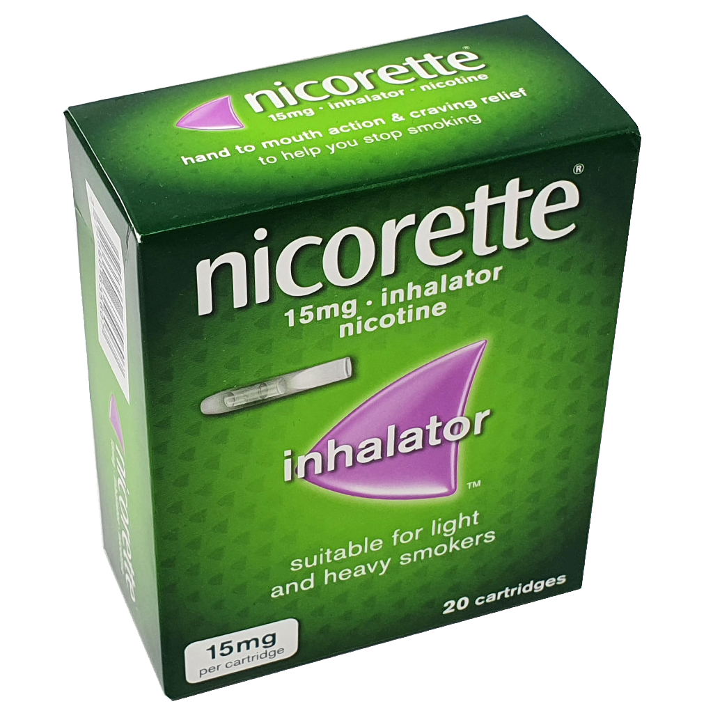 Nicorette Inhalator 15mg 4 cartridges - Smoking