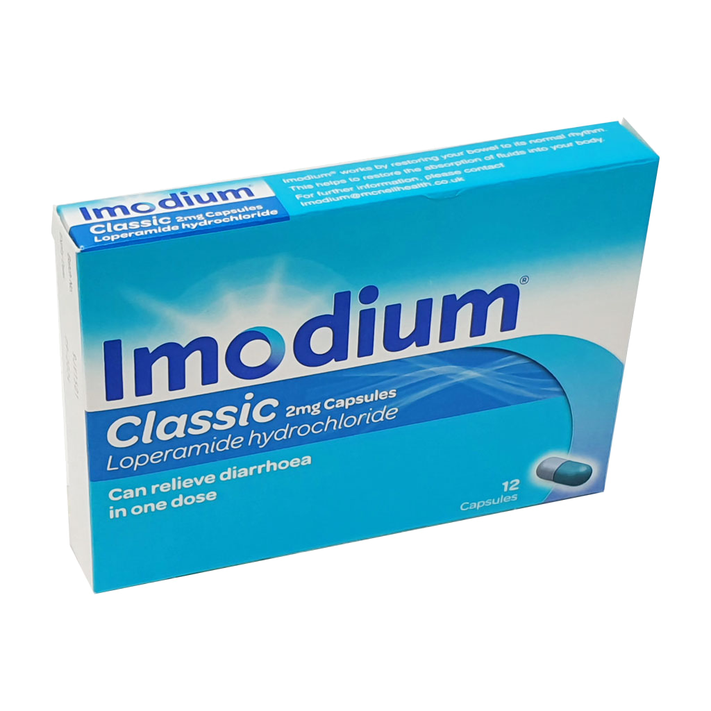 Imodium Classic 2mg Capsules - Travel