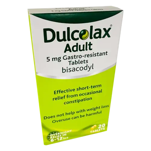 Dulcolax Adult 5mg 20 Tablets - Constipation