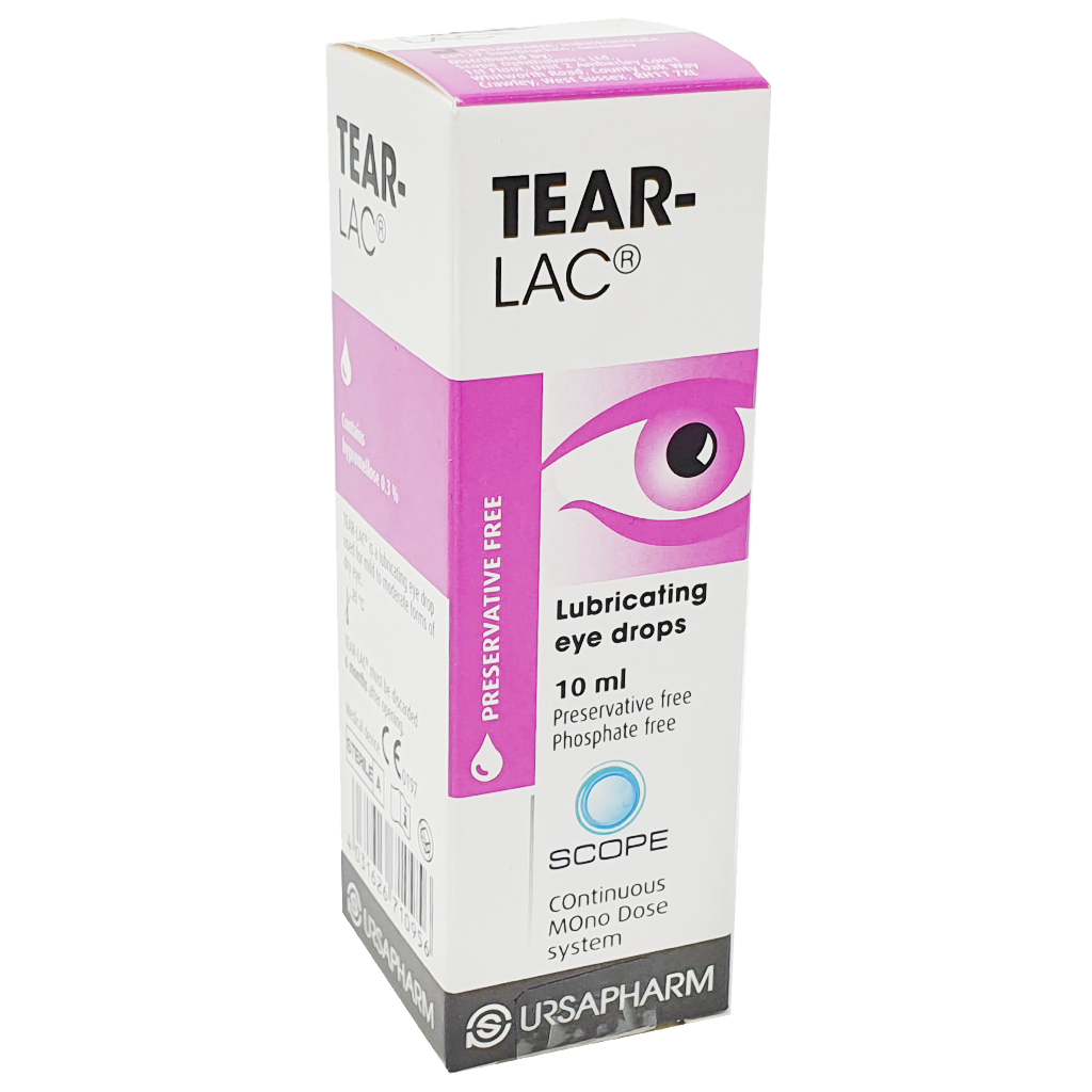 Tear-Lac Preservative Free 10ml - Eye Care
