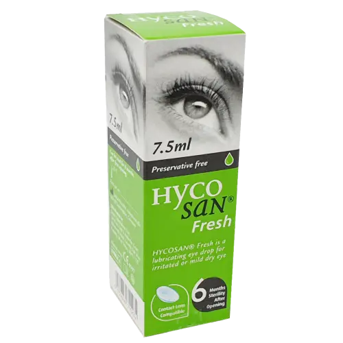 Hycosan Fresh Preservative Free 7.5ml - Eye Care