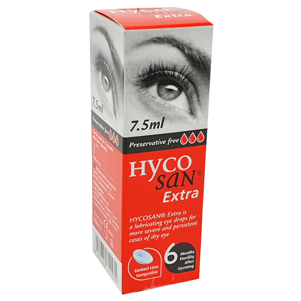 Hycosan Extra Preservative Free 7.5ml - Eye Care