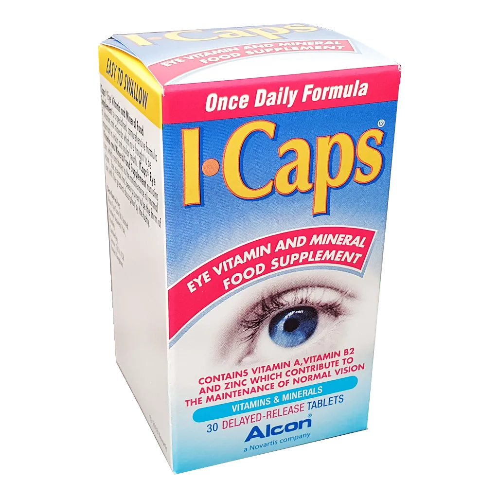 iCaps by Alcon Tablets - 30 Tablets - Vitamins and Supplements