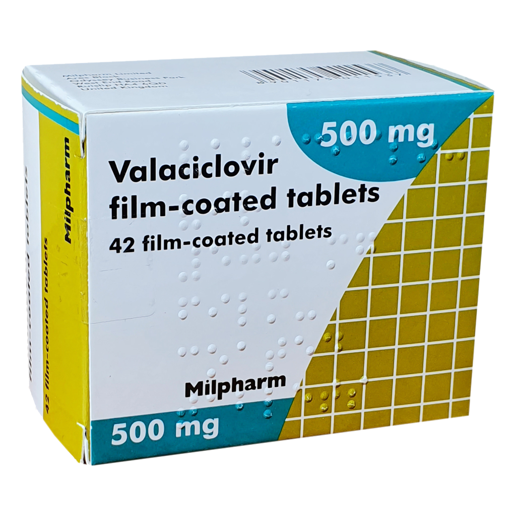 Genital Herpes - Valaciclovir 500mg Tablets - Genital Herpes