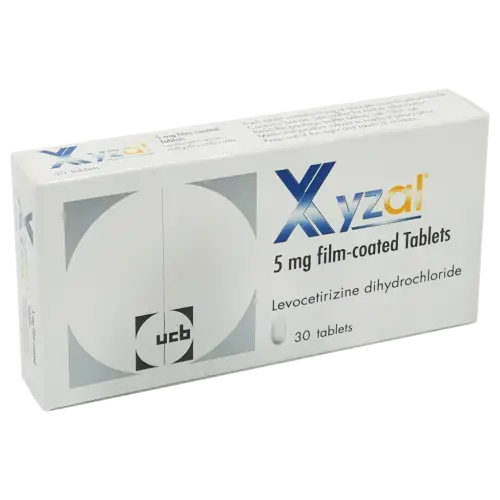 Xyzal (Levocetirizine) 5mg Tablets - Hay Fever / Allergies