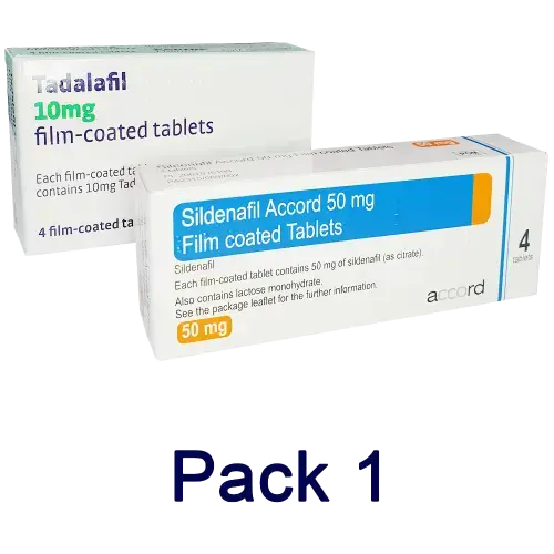 ED Trial Packs (Compare Treatments) - Erectile Dysfunction