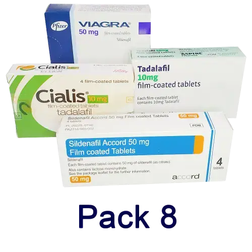 ED Trial Packs (Compare Treatments) - Erectile Dysfunction