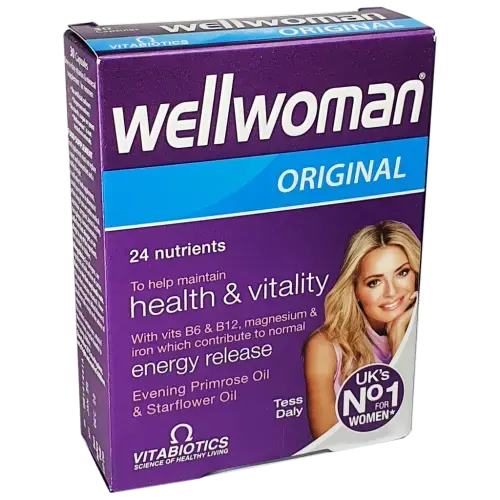 WellWoman Original Capsules  (Vitabiotics) -  30 Capsules - Vitamins and Supplements