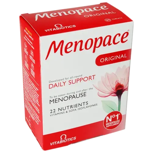 Menopace Original Tablets (Vitabiotics) - 90 Tablets - Vitamins and Supplements