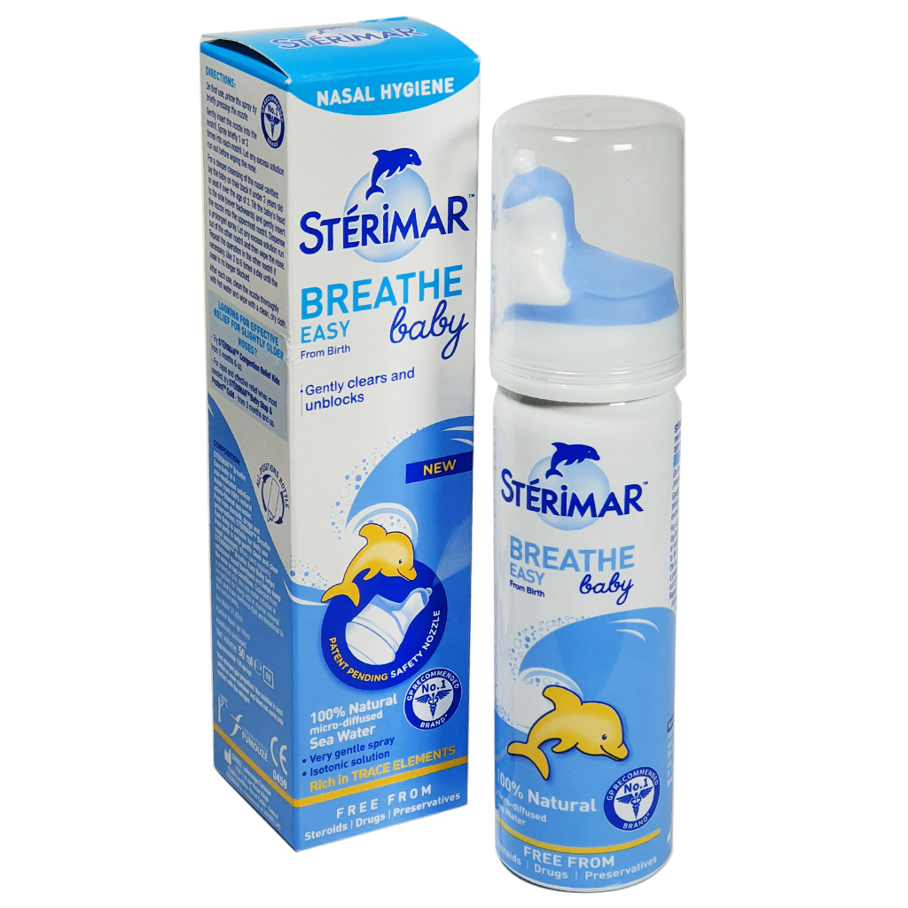 Sterimar Breathe Easy Baby Nasal Spray 50ml - Cold and Flu