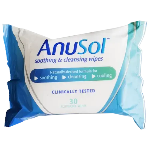 Anusol Wipes 30 pack - Haemorrhoids and Piles