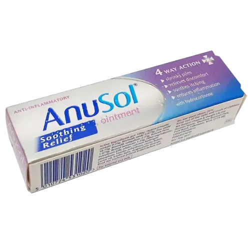 Anusol Soothing Relief Ointment 15g - Haemorrhoids and Piles