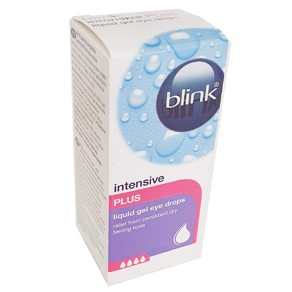 Blink Intensive Plus Liquid Gel Eye Drops 10ml - Eye Care