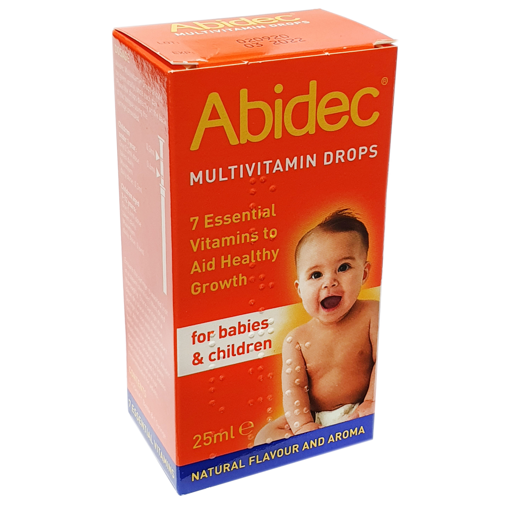 Abidec Drops 25ml - Vitamins and Supplements