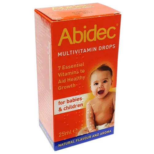 Abidec Drops 25ml - Vitamins and Supplements