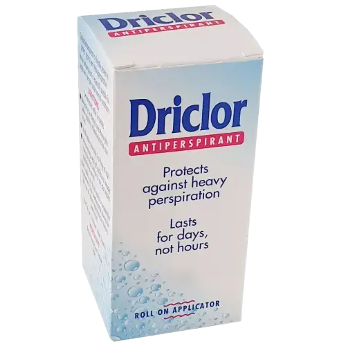 Driclor  Roll On Antiperspirant 20ml - Excessive Sweating
