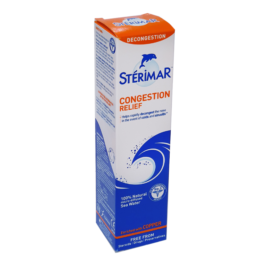 Sterimar Congestion Relief Nasal Spray 50ml - Cold and Flu