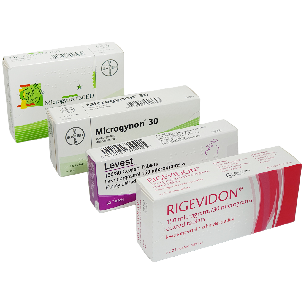 Microgynon / Rigevidon - Combined and Mini Pill Contraceptives