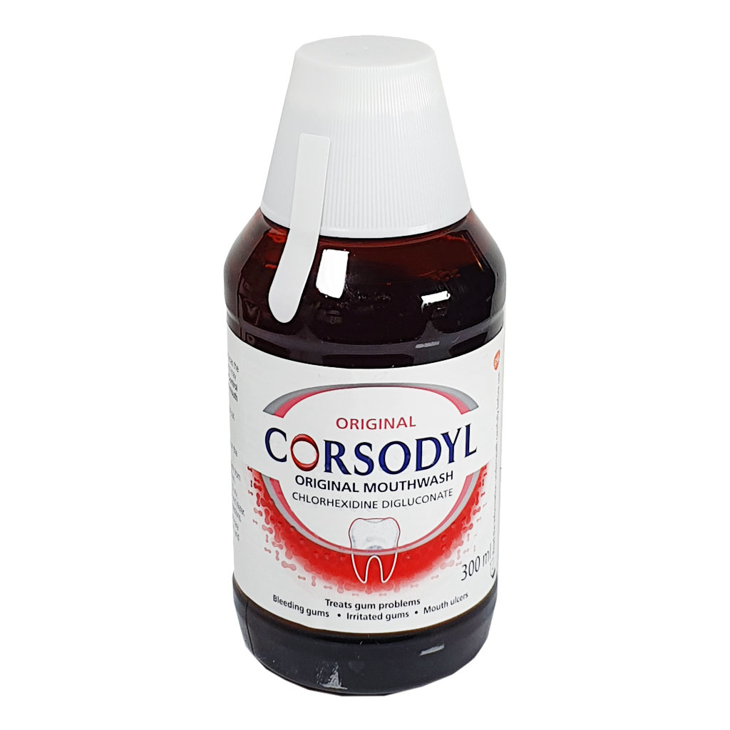 Corsodyl Mouthwash Original 300ml - Dental Products