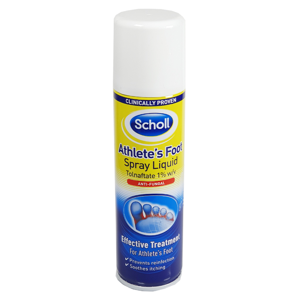 Scholl Athlete's Foot Spray Liquid 150ml - Athlete's Foot and Fungal Infections