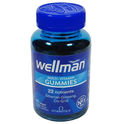 Wellman Multivitamin Gummies (Vitabiotics) - 60 Gummies - Vitamins and Supplements