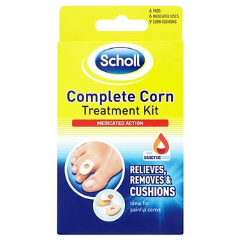 Scholl Complete Corn Treatment Kit - Athlete's Foot and Fungal Infections