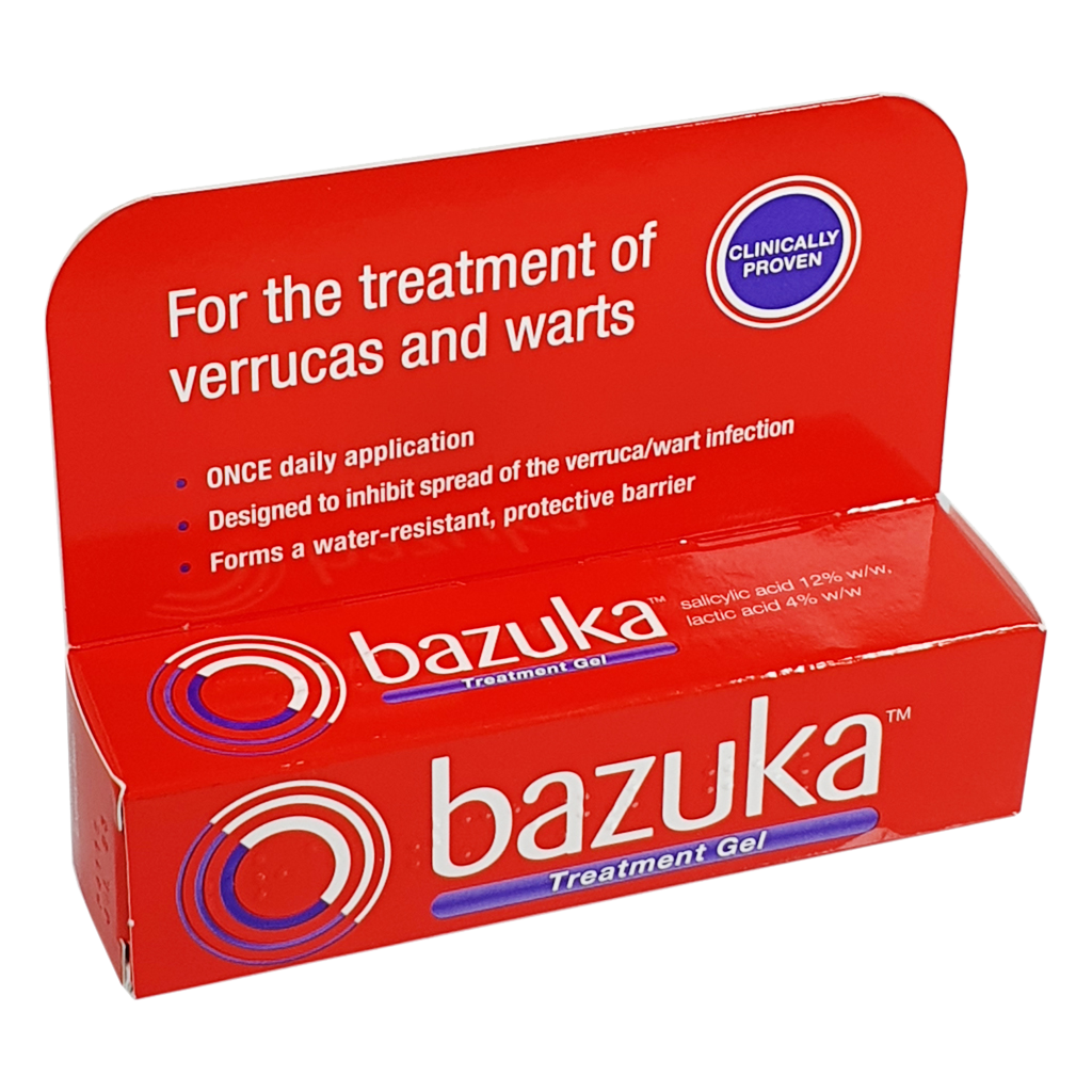 Bazuka Treatment Gel 6g - Athlete's Foot and Fungal Infections