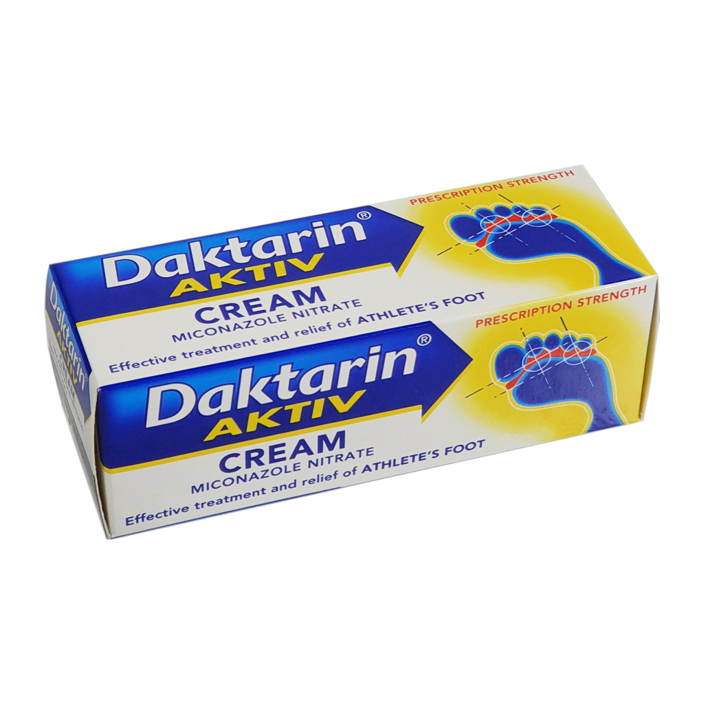 Daktarin Aktiv Cream 15g - Athlete's Foot and Fungal Infections