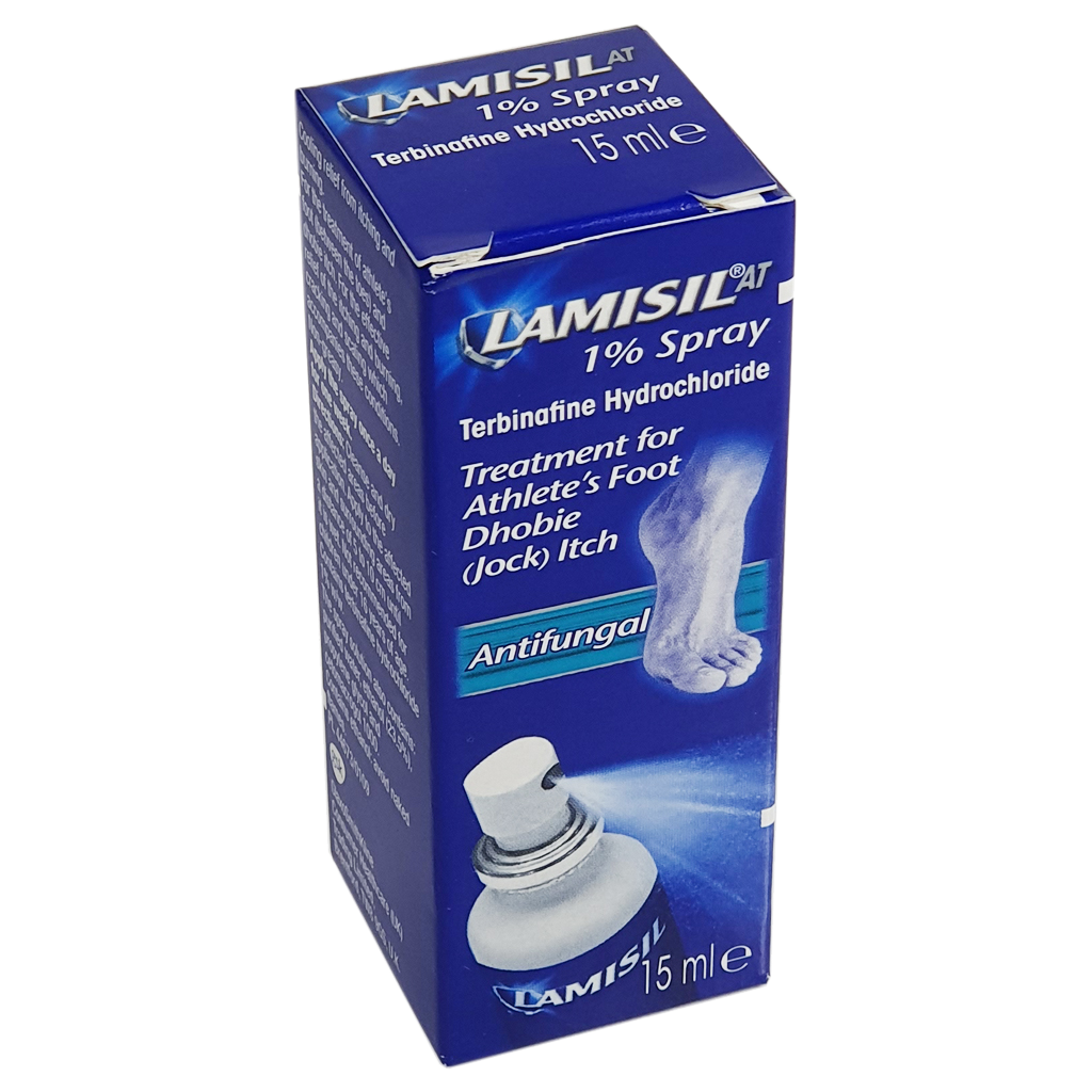 Lamisil AT 1% Spray 15ml - Athlete's Foot and Fungal Infections