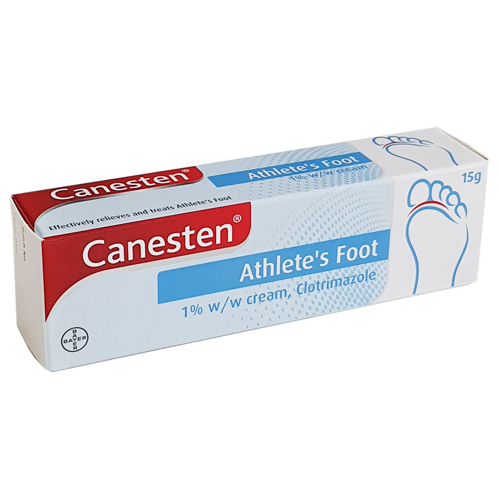 Canesten Athletes Foot 1% Cream - Athlete's Foot and Fungal Infections