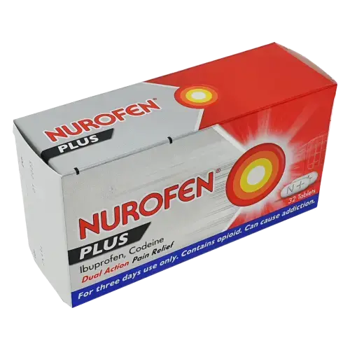 Nurofen Plus 200mg Tablets 32 Tablets - Pain Relief