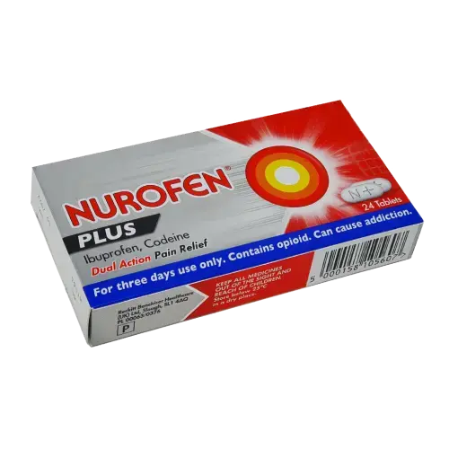 Nurofen Plus 200mg 24 Tablets - Pain Relief