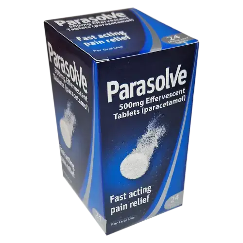 Paracetamol 500mg Soluble Tablets - 24 Tablets - Cold and Flu