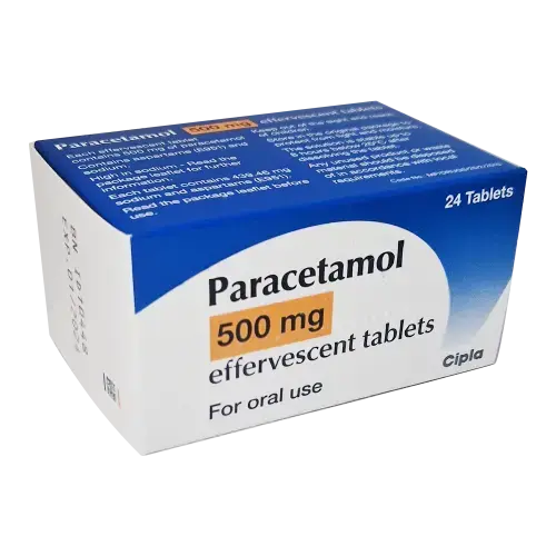 Paracetamol 500mg Soluble Tablets - 24 Tablets - Cold and Flu
