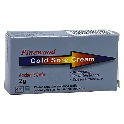 Aciclovir 5% Cream 2g - Oral Health