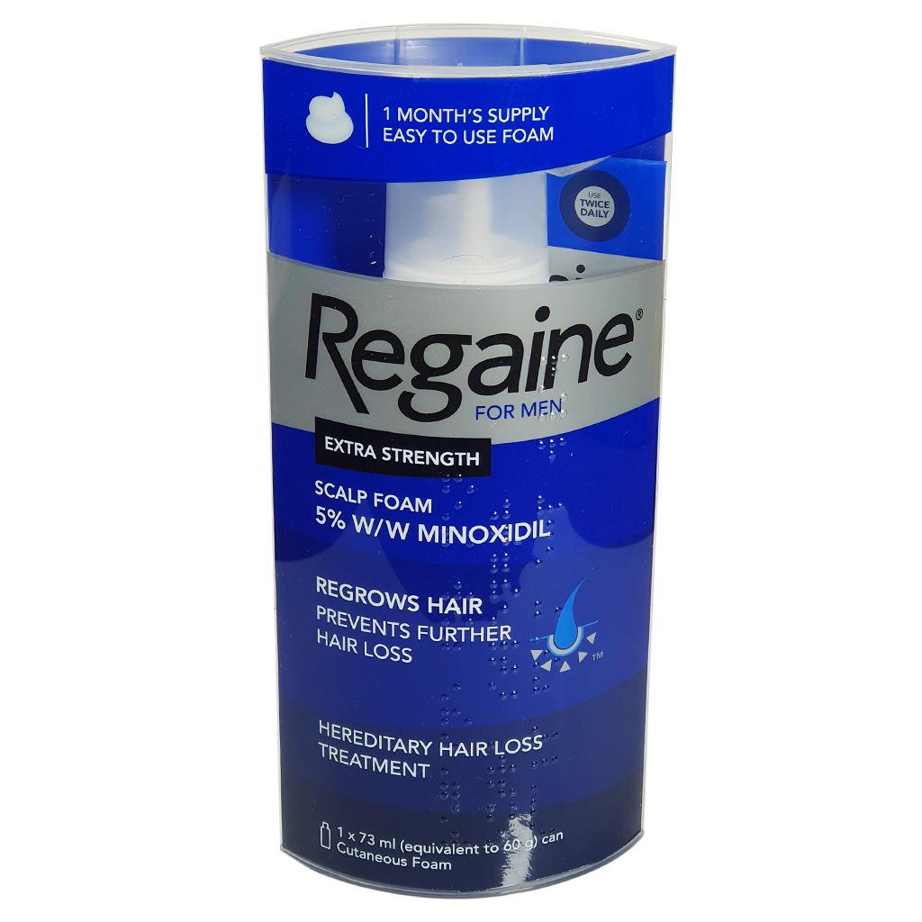 Regaine Extra Strength Foam 73ml Single - Hair Loss