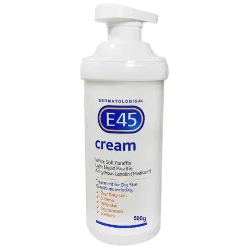 E45 Cream 500g - Creams and Ointments