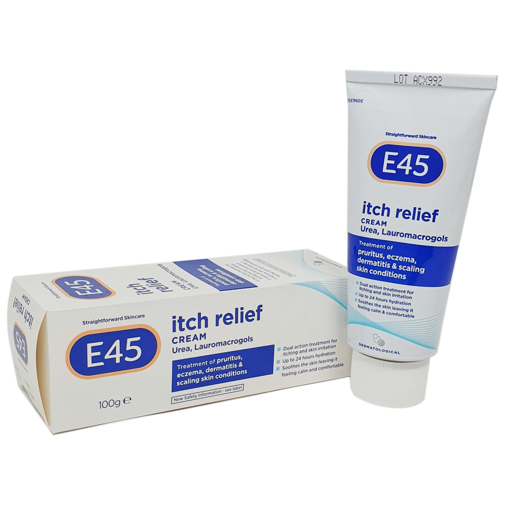 E45 Itch Relief Cream 100g - Creams and Ointments